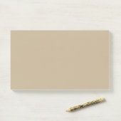 Post-it® Khaki JUMBO (Sur un bureau)
