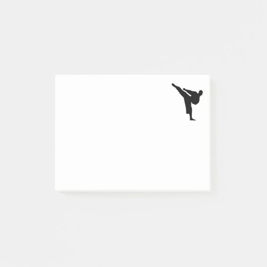 Post-it® Kickboxing - Karate Post-it Notes (Devant)