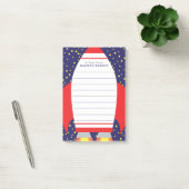 Post-it® Kids Outer Space Rocket Ship Cuve (Bureau)
