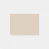 Post-it® Kilim Beige Solide Couleur (Devant)