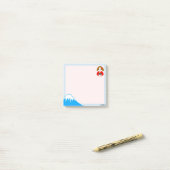 Post-it® kimono and Mt.Fuji in Japan (Sur un bureau)