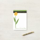 Post-it® Kindness Grows Flowers Inspirationnel 4 X 6 (Sur un bureau)