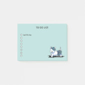 Post-it® KiniArt Kilted Westie Note Pad (Devant)