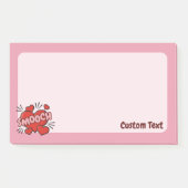 Post-it® Kissing Comic Sound Effect (Devant)