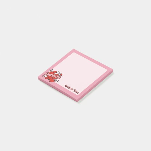 Post-it® Kissing Comic Sound Effect (Incliné)