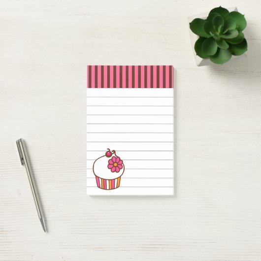 Post-it® Kitchen Cupcake Post It Notes Cadeau (Bureau)