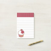 Post-it® Kitchen Cupcake Post It Notes Cadeau (Sur un bureau)