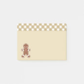 Post-it® Kitchen Gingerbread Post It Notes Cadeau (Devant)
