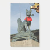 Post-it® Kitsune キ ツ ネ (Fox) avec clé dans la bouche (Devant)