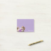 Post-it® Kitten Stay Pawsitive Sticky Notes (Sur un bureau)