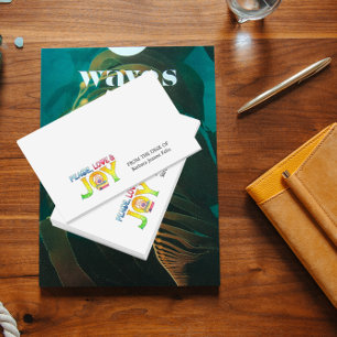 Post-it® Kitty avec livres Paix, Amour et Joie