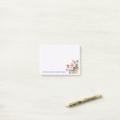 Post-it® Kitty Blossoms (Sur un bureau)