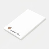 Post-it® Kitty Cat Love Notes | Texte de Personnaliser | Ch (Incliné)