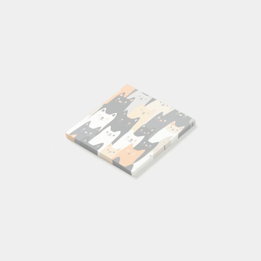 Post-it® Kitty Kitty Kitty Post It Notes (Incliné)