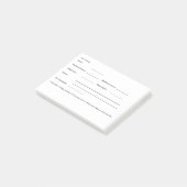 Post-it® Klebezettel Klebezettel Notes (Schuin)