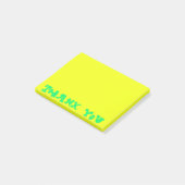 Post-it® Klebezettel Thank you Post-it® Notes (Schuin)