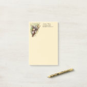 Post-it® Koala avec peinture à l'eau pour bébé (Sur un bureau)