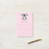 Post-it® Koala Bear Cute Kid's (Sur un bureau)