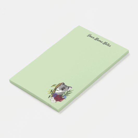 Post-it® Koala Bear Green (Incliné)