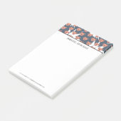 Post-it® Koala Mignon Moderne et Feuille Tropicale (Incliné)