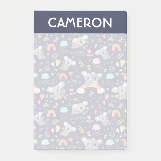 Post-it® Koala Rainbow Love Motif (Devant)