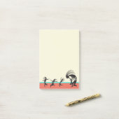 Post-it® Kokopelli de danse de fête du Sud-Ouest (Sur un bureau)