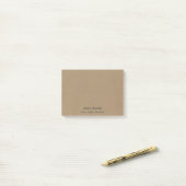 Post-it® Kraft Brown (Sur un bureau)