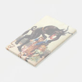 Post-it® Krampus Panier pour enfants Vacances Noël Notes co (Incliné)