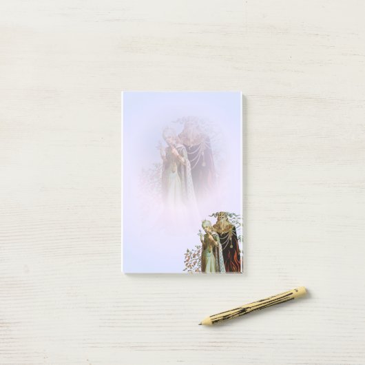 Post-it® La beauté et la bête (Sur un bureau)