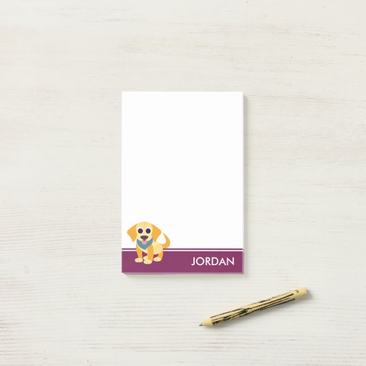 Post-it® La BO le chien (Sur un bureau)