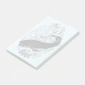 Post-it® La brise marine est parfum (Incliné)