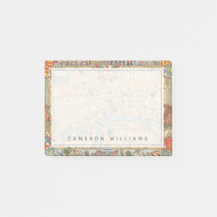 Post-it® La carte des enfants de Londres, Angleterre