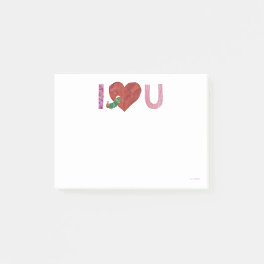 Post-it® La Caterpillar Très Affamée | Je t'entends (Devant)