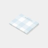 Post-it® La couleur faite sur commande de motif de contrôle (Incliné)