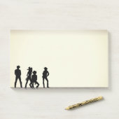 Post-it® La danse sauvage de l'Ouest (Sur un bureau)