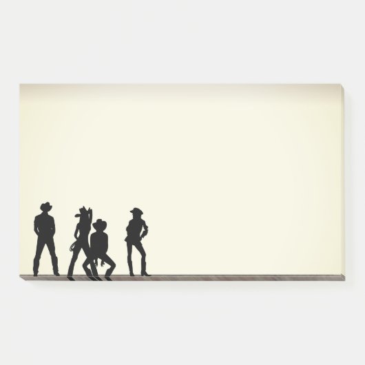 Post-it® La danse sauvage de l'Ouest (Devant)