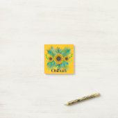 Post-it® La déesse d'Oshun Tournesols (Sur un bureau)