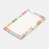 Post-it® La Dolce Vita Italian French Personalized Girly (Incliné)