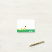Post-it® La famille de canard (Sur un bureau)
