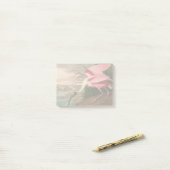 Post-it® La faune des oiseaux d'Audubon de Spoonbill Roseat (Sur un bureau)