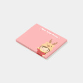 Post-it® La fille mignonne de renne badine des remplisseurs (Incliné)