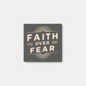 Post-it® La foi au-dessus de la peur (Devant)