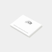 Post-it® La foi au-dessus de la peur blanche (Incliné)