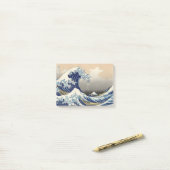 Post-it® La Grande Vague au large de Kanagawa Hokusai (Sur un bureau)