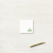 Post-it® la "jolie fleur plante" les notes collantes, notes (Sur un bureau)