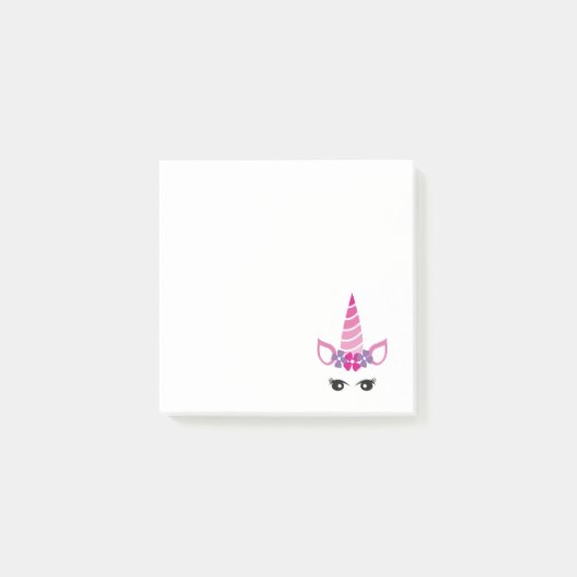 Post-it® La licorne rose (Devant)