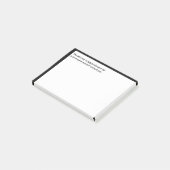 Post-it® La meilleure façon d'apprécier votre travail est d (Incliné)