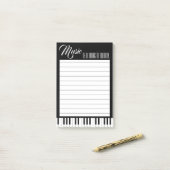 Post-it® La Musique Est Une Chose De Beauté (Sur un bureau)