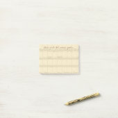 Post-it® La musique parle (Sur un bureau)