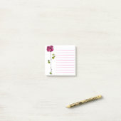 Post-it® La nature rose (Sur un bureau)